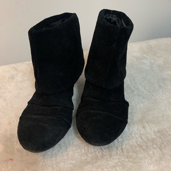 Browns Suede Booties - Picture 4 of 9